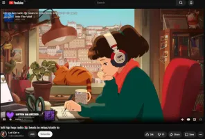 Browser extension replacing video player