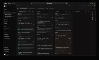 Board, AI chat, initiatives, timeline, calendar, and agent schedules
