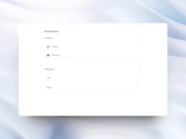 Notifications configuration