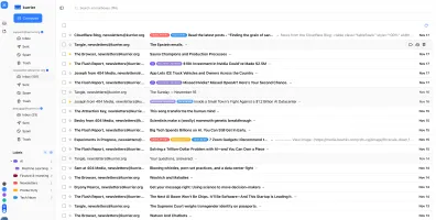 Kurrier dashboard preview in light mode