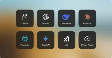 Provider-agnostic model selection interface