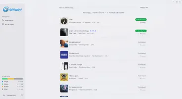 Nightingale light theme playback screen
