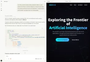 DEEIX Chat artifacts