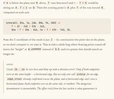 Example content of a generated Lathe tutorial with side-notes