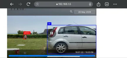 Web UI clip playback