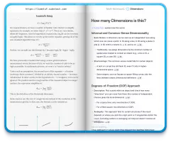 Notebook interface showing library and notes