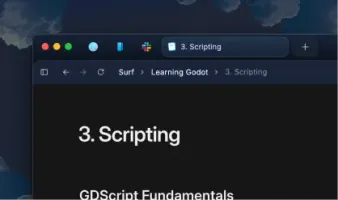 Dark mode toggle in settings