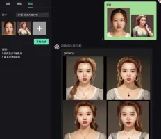 Midjourney image blend feature